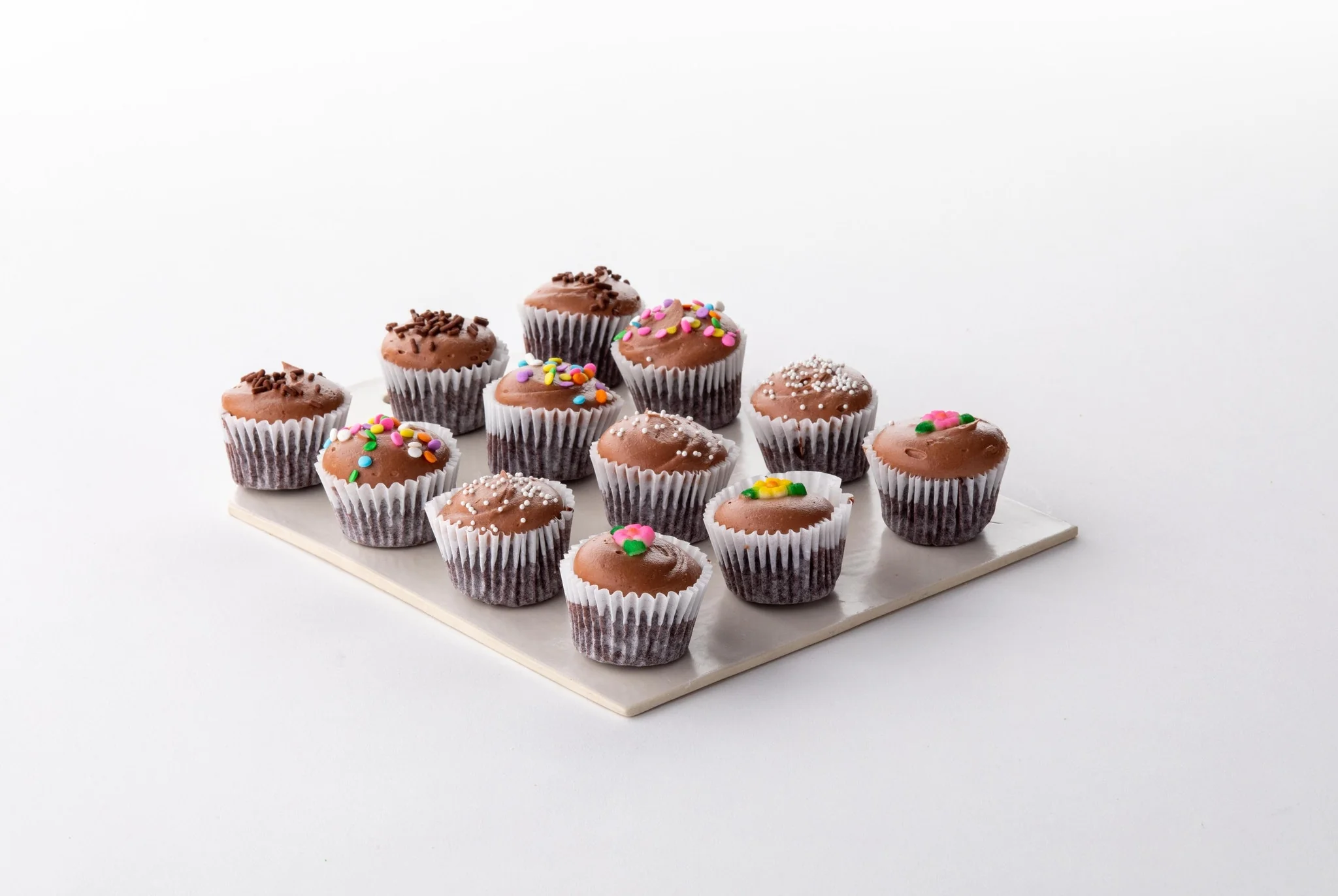 Classic Chocolate Mini Cupcakes